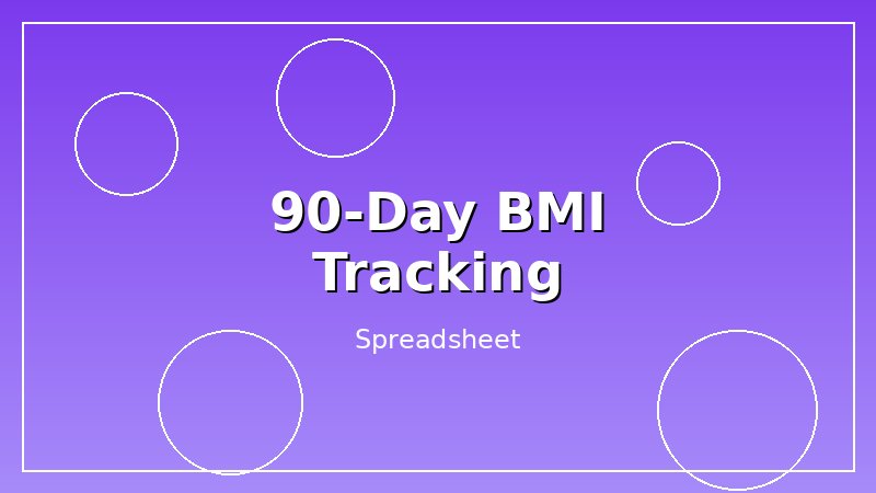 I Tracked My BMI for 90 Days Straight.